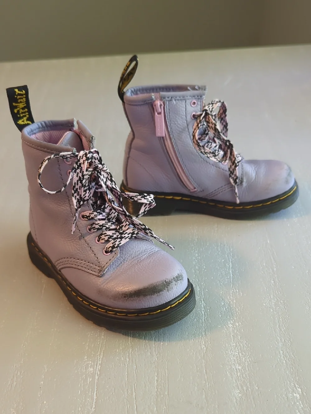 Dr.‎ Martens Kids Boots 1460 Lavender Purple size 9